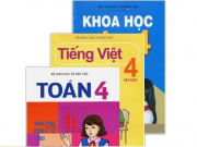 Bộ sách giáo khoa lớp 4 năm học 2017-2018 chuẩn của Bộ GDĐT