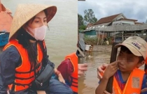 Bé trai nức nở trước quyết định của Thủy Tiên, người xem xúc động không kìm được nước mắt