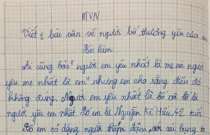 Bài văn nói xấu bố của học sinh lớp 5 đạt điểm 10: Bố em bụng bự, trán dô, mắt láo liên, bị vợ mắng suốt ngày