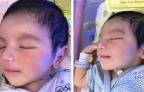Bé trai đẹp từ trong 'trứng nước' giờ 3 tuổi, càng lớn càng điển trai