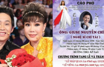 NS Hoài Linh, Việt Hương đăng cáo phó, thông báo sẽ chịu tang vai em trong đám tang cố NS Chí Tài tại Việt Nam