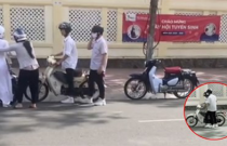 Xôn xao clip nam sinh chở bạn gái đi học bị phụ huynh bắt gặp, người mẹ mắng chửi thậm tệ rồi lôi con về