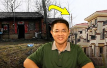 Cậu bé nghèo được cả làng góp tiền cho đi học đại học, giờ thành đại gia về xây tặng mỗi nhà 1 biệt thự