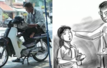Xúc động câu chuyện người lái xe ôm bất ngờ gặp lại học trò của mình ngày nào