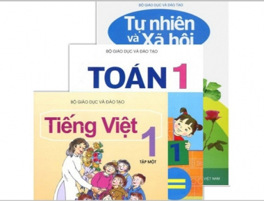 Bộ sách giáo khoa lớp 1 năm học 2017-2018 theo quy định của Bộ GDĐT
