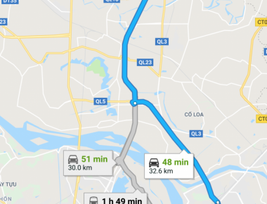 Từ Sân bay Nội Bài về Hà Nội bao xa, đi mất bao lâu, dài mấy km?