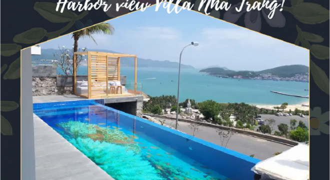 Mê mẩm với view cực  'xịn ' ở Harbor view Villa Nha Trang