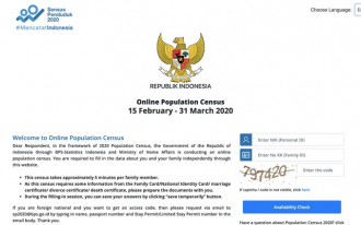 Indonesia lần đầu tiên tiến hành điều tra dân số trực tuyến