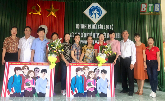 Thái Bình ra mắt câu lạc bộ “Các bà mẹ có con tuổi vị thành niên, thanh niên”