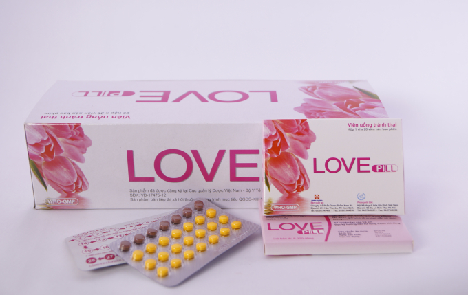 Viên uống tránh thai hàng ngày Love Pill
