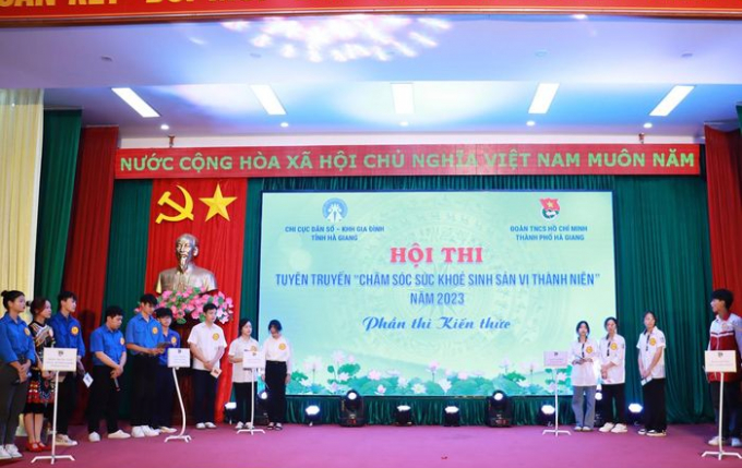 Hà Giang tổ chức Hội thi tuyên truyền 'Chăm sóc sức khỏe sinh sản vị thành niên'