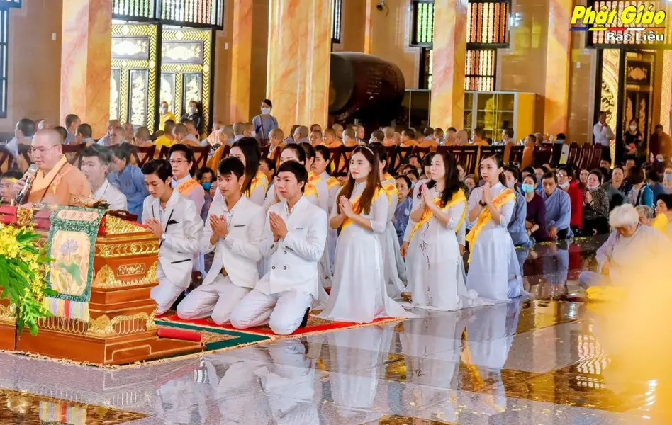 Chùa là nơi tụ họp của nhiều Phật tử (Ảnh: Phật Giáo Bạc Liêu)