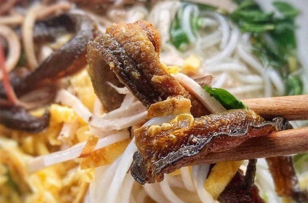 Lươn – 'Linh hồn' của tô bún thang Phố Hiến (Ảnh: Internet)