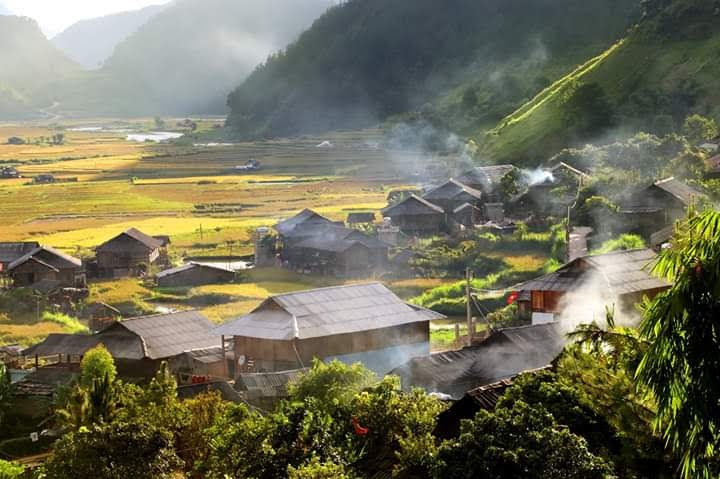 Khung cảnh Ngọc Chiến thơ mộng (Ảnh: Internet)