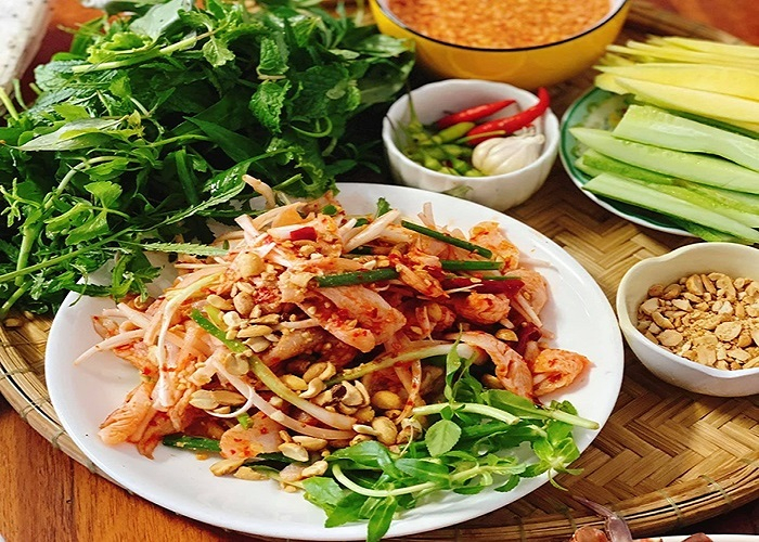 Gỏi cá đục Hà Tĩnh (Ảnh: Internet)