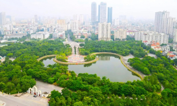 Công viên Cầu Giấy: Nơi thư giãn và vui chơi lý tưởng ở Hà Nội