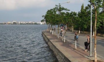 Đi hết 1 vòng Hồ Tây bao nhiêu km?
