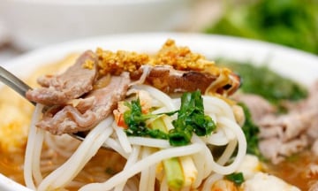 Thưởng thức bún đũa Nam Định - Món ăn “vạn người mê”