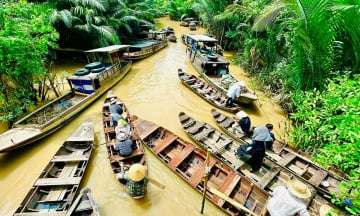 Bến Tre lọt top điểm đến ven sông đẹp nhất châu Á