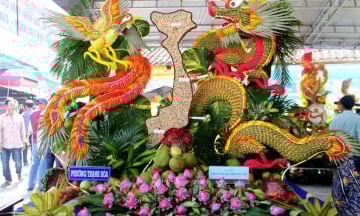 Trải nghiệm lễ hội trái cây Tân Lộc -  'Đại tiệc ' trái cây lớn nhất miền Tây của Cần Thơ