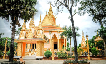 Khám phá chùa Cò Trà Vinh - Nét đẹp kiến trúc Khmer đầy ấn tượng