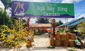 Vui quên lối về tại Ngã Bảy Sông Garden - Khu sinh thái đáng trải nghiệm nhất Hậu Giang