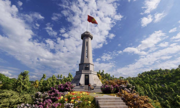 Sắp khánh thành cột cờ A Pa Chải: Lá cờ Tổ quốc sẽ tung bay ở độ cao 45m giữa ngã ba biên giới
