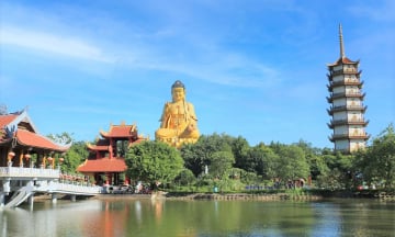 Từ Hà Nội đi chùa Khai Nguyên bao nhiêu km?