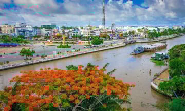 Hậu Giang có ga tàu không?