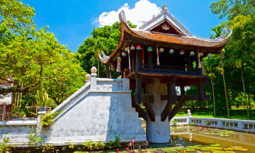 Chùa Một Cột cao bao nhiêu mét?