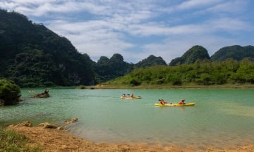 Hồ Nong Dùng: Điểm cắm trại lý tưởng ở Lạng Sơn