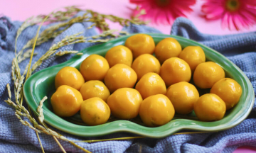 Bánh nghệ – Món quà quê mộc mạc từ vùng biển Thái Bình