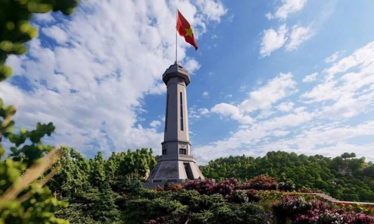 Cột cờ A Pa Chải chính thức khánh thành đúng dịp kỷ niệm Chiến thắng Điện Biên Phủ