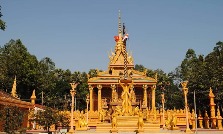 Khám phá chùa Khmer Phù Ly Vĩnh Long - Viên ngọc kiến trúc Khmer giữa lòng Vĩnh Long