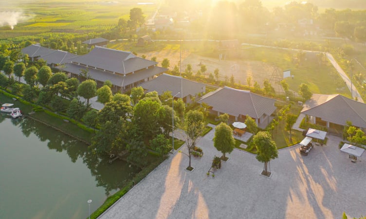 Vi vu làng du lịch Yên Trung -  Nét quê yên bình giữa lòng Thanh Hóa