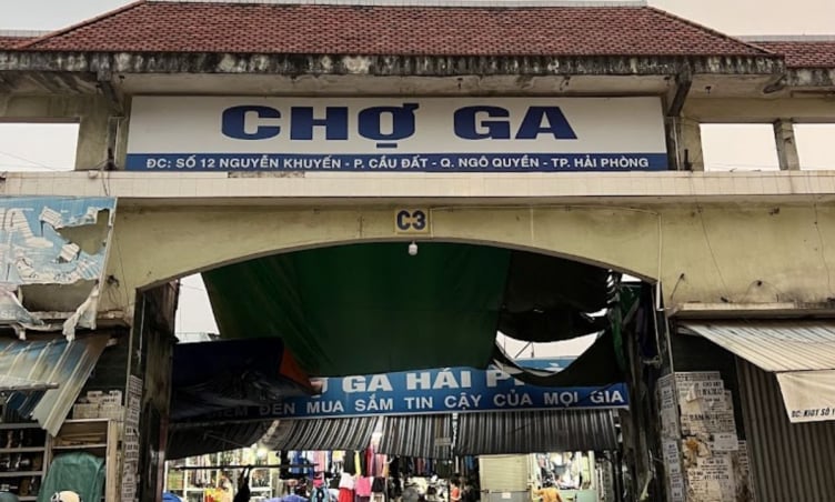 Chợ ga Hải Phòng: Chợ truyền thống lâu đời của xứ Cảng