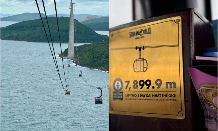 Cáp treo Hòn Thơm Phú Quốc: Trải nghiệm cáp treo 3 dây vượt biển dài nhất thế giới