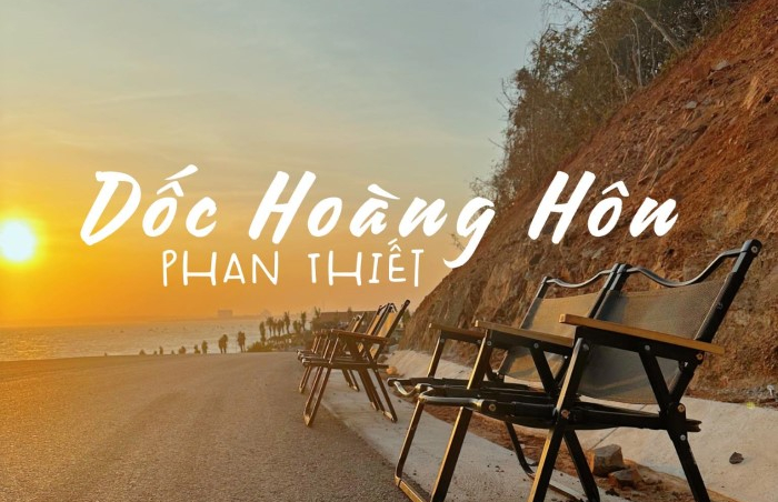 Con dốc 'triệu view', điểm ngắm hoàng hôn hot nhất ở Phan Thiết