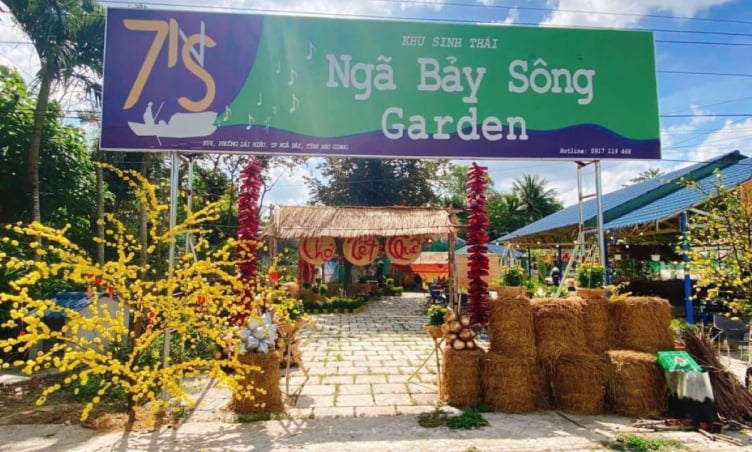 Vui quên lối về tại Ngã Bảy Sông Garden - Khu sinh thái đáng trải nghiệm nhất Hậu Giang