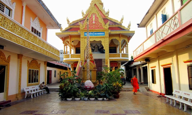 Chùa Munir Ansay Cần Thơ - Di sản kiến trúc Khmer độc đáo giữa lòng phố thị