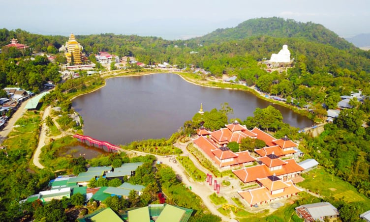 Từ chùa Bà Châu Đốc đi Núi Cấm bao nhiêu km?