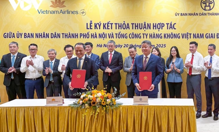 Hà Nội hợp tác với Vietnam Airlines quảng bá hình ảnh Thủ đô ra thế giới