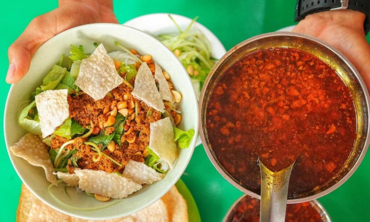 Bún rạm: Hương vị độc đáo, lạ miệng không thể bỏ lỡ khi đến Quy Nhơn