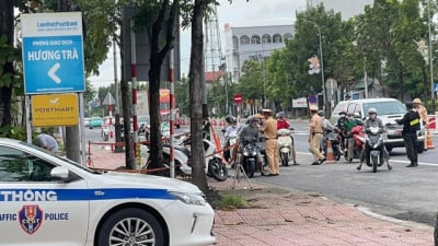 Thừa Thiên Huế: Lái xe của UBND huyện Quảng Điền vi phạm nồng độ cồn khi tham gia giao thông