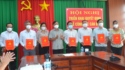 Thành ủy Biên Hòa: Điều động, thay đổi vị trí công tác của nhiều cán bộ
