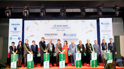 Khai mạc chuỗi triển lãm quốc tế công nghệ bao bì và xử lý nước