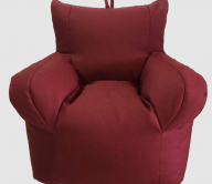 Combo vỏ ghế lười hạt xốp màu đỏ mận bọc ghế thư giãn mã TTGL10006