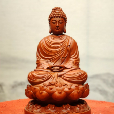 Tượng Phật Thích Ca gỗ hương cao cấp
