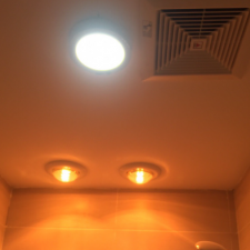 Đèn sưởi hồng ngoại 1 bóng treo tường nhà tắm NAV-6010