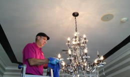 3 bước tự lắp đèn thả trần trang trí đơn giản tại nhà